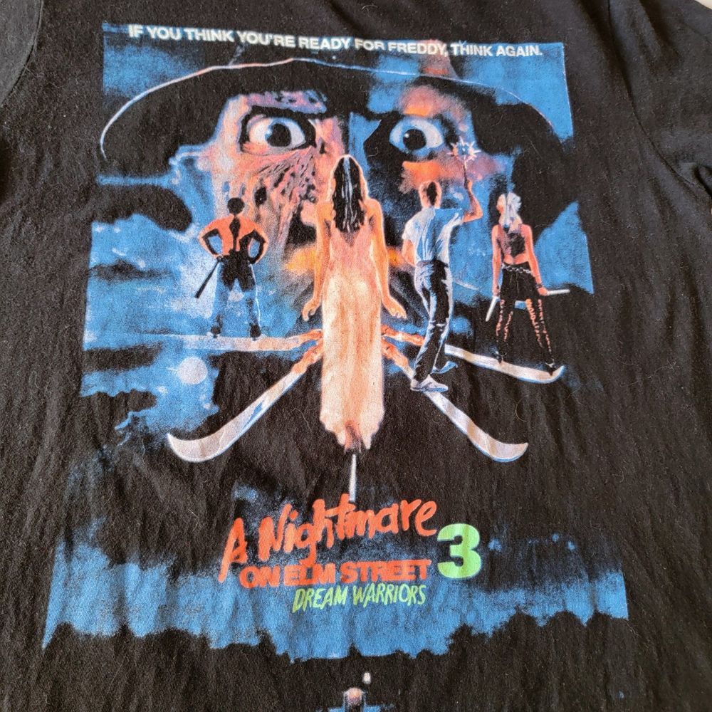 A Nightmare On Elm Street 3 Graphic Tee SS Black - Size Medium